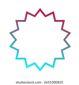 Estrellas Gradient Art Diseño de Vectores