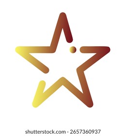 Stars Gradient Art Vector Design
