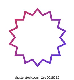 Estrellas Gradient Art Diseño de Vectores