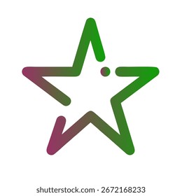 Estrellas Gradient Art Diseño de Vectores