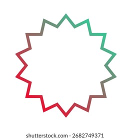 Estrellas Gradient Art Diseño de Vectores