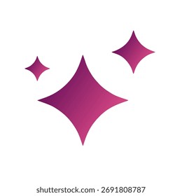 Stars Gradient Art Vector Design