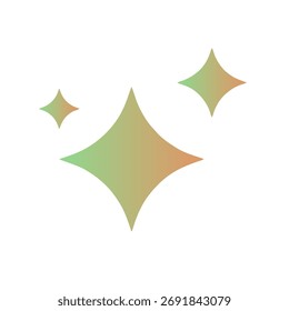 Estrellas Gradient Art Diseño de Vectores