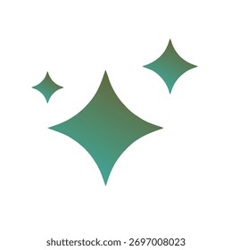Estrelas Gradiente Arte Vetor Design