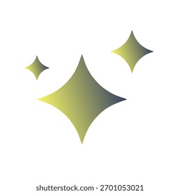 Estrellas Gradient Art Diseño de Vectores
