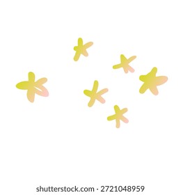Estrelas Gradiente Arte Vetor Design