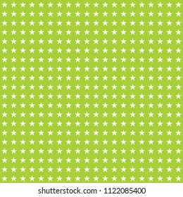 Stars green seamless pattern, background vector illustration