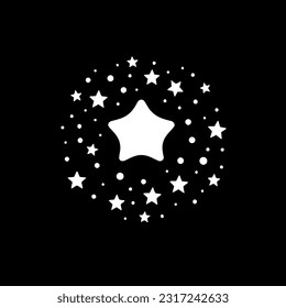 Stars - High Quality Vector Logo - Vector illustration ideal for T-shirt graphic