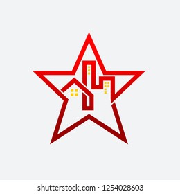 Stars Home Vector