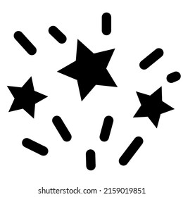 diseño de iconos de estrellas, ilustración vectorial, mejor utilizado para presentaciones
