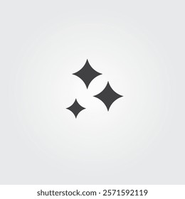 Stars icon flat vector design