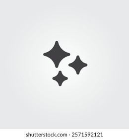 Stars icon flat vector design