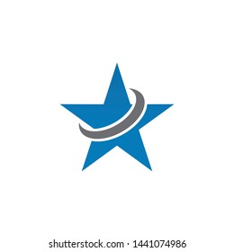 Stars icon logo design inspiration vector template