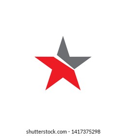 Stars icon logo design vector template