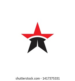 Stars icon logo design vector template