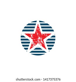 Stars icon logo design vector template