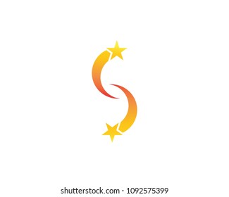 Stars icon logo template