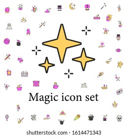 stars icon. magic icons universal set for web and mobile