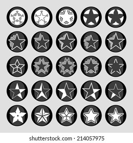 stars icon set
