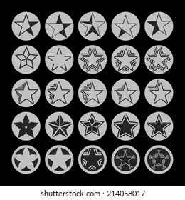 stars icon set