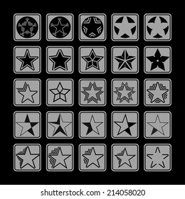 stars icon set