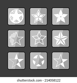 stars icon set