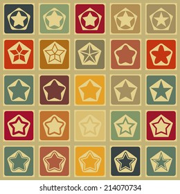 stars icon set