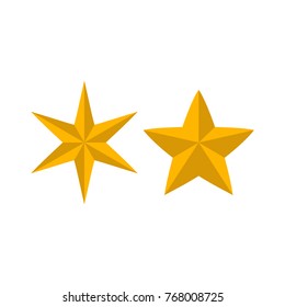 Stars icon set