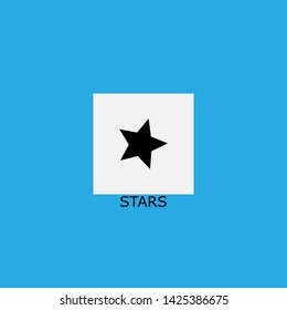 stars icon sign signifier vector