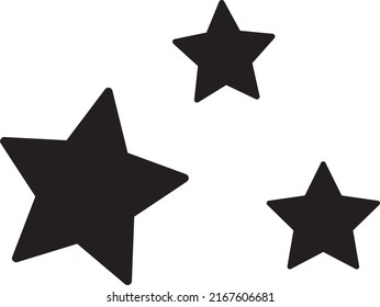 stars icon symbol vector on white background...eps

