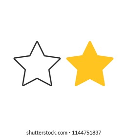 Stars icon. Vector 