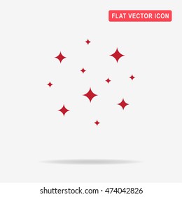 Stars icon. Vector concept illustration for design.