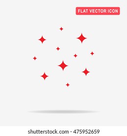 Stars icon. Vector concept illustration for design.