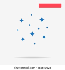 Stars icon. Vector concept illustration for design.