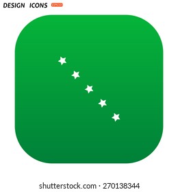 stars. icon. vector design