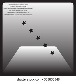 stars. icon. vector design