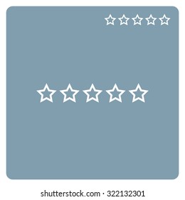 stars. icon. vector design