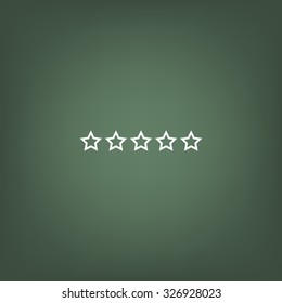 stars. icon. vector design