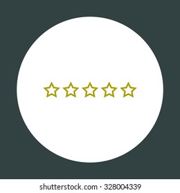 stars. icon. vector design