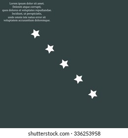 stars. icon. vector design