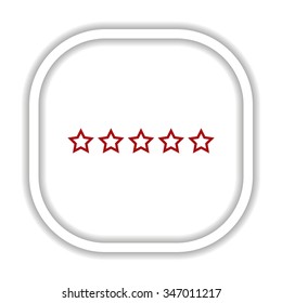 stars. icon. vector design