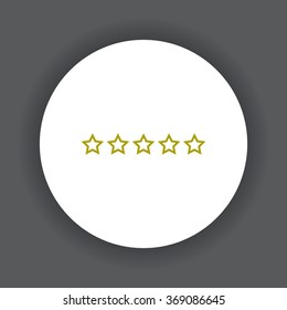 stars. icon. vector design