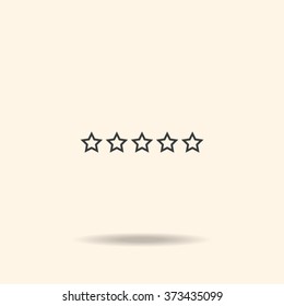 stars. icon. vector design