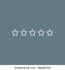 stars. icon. vector design