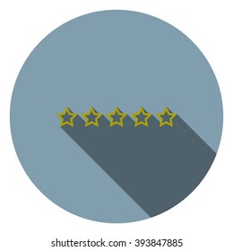 stars. icon. vector design