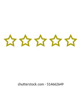 stars. icon. vector design