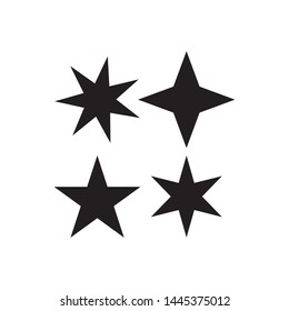stars icon vector design template