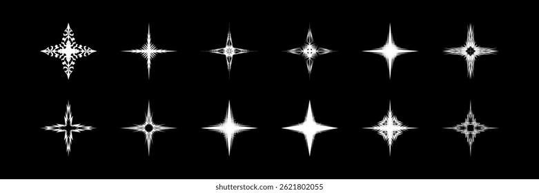 stars icon vector featuring a shiny design, shaped like a bright star, glowing and radiant—this star vector is perfect for ratings, graphics, or any star-themed creative project.
