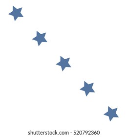 Stars Icon Vector flat design style