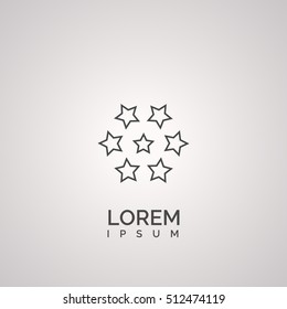 stars icon. vector illustration